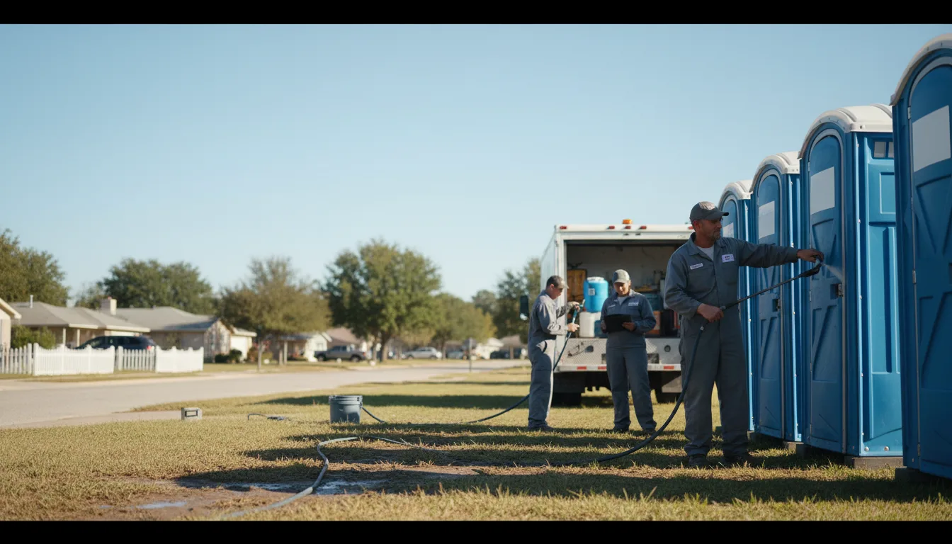 Long-Term Portable Toilet Rental in South Beloit, IL near me